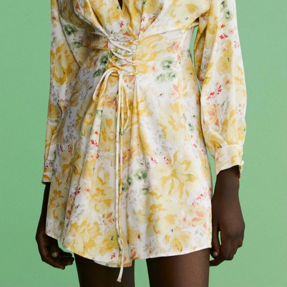 Zara Floral print dress - Blogger favorite - Picture 3 of 8